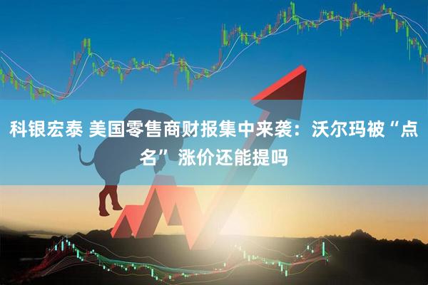 科银宏泰 美国零售商财报集中来袭：沃尔玛被“点名” 涨价还能提吗