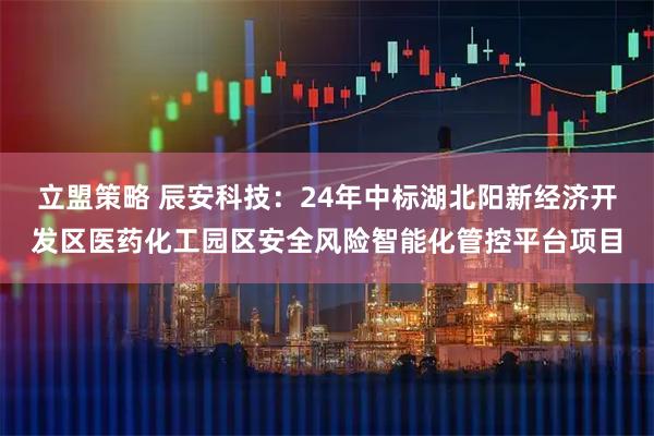 立盟策略 辰安科技：24年中标湖北阳新经济开发区医药化工园区安全风险智能化管控平台项目